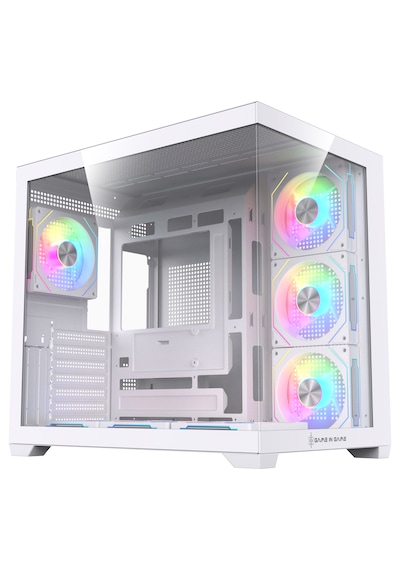 Game İn Game Dream Beyaz 7x12cm Argb Fanlı Akvaryum Kasa