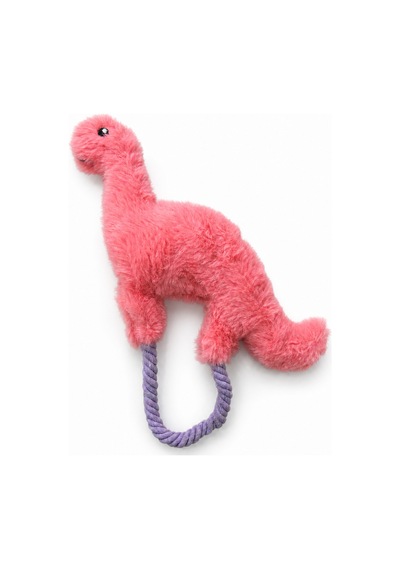 Lupox Dijital İpli Dinozor Peluş Pembe