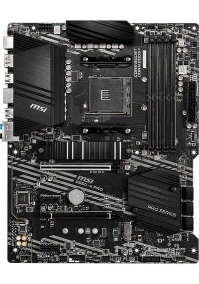 MSI B550-A PRO DDR4 M2 PCIe NVME HDMI DP PCI   16X v4.0 AM4 ATX