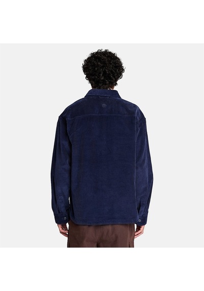 Timberland Corduroy Overshirt Erkek Gömlek-34596 Lacivert