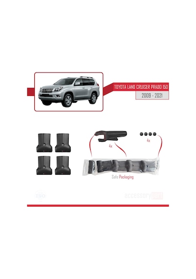 Toyota Uyumlu Land Cruiser Prado (J150) 2009 Ve Sonrası Fly Model Ara At (530032315)