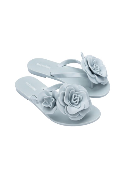 Mini Melissa Harmonic Petals Inf Kız Çocuk Parmak Arası Terlik 37821-mavi