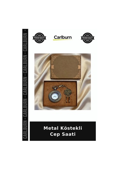 Metal Köstekli Cep Saati Dekoratif Saat Baba Hediyesi Trend Hediyeler Çok Renkli