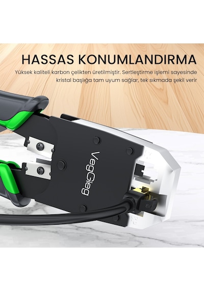 Veggieg Rj45 Rj11 Rj12 Jack Çakma Pensesi 6p/8p Ağ Ve Telefon Kablosu Jak Kesme Soyma Sıkma Aleti Veggieg Rj45 Rj11 Rj12 Jack Çakma Pensesi 6p/8p Ağ Ve Telefon Kablosu Jak Kesme Soyma Sıkma Aleti