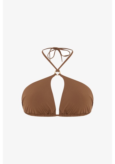 Penti Kahverengi Libby Üçgen Bikini Üstü