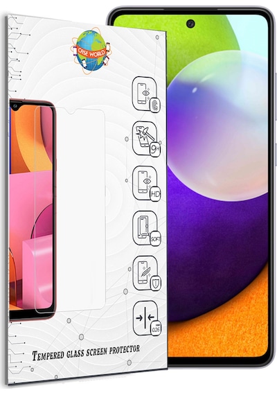 Samsung Uyumlu Galaxy A52 Temperli Ekran Koruyucu Kırılmaz Cam