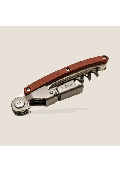 Deejo Waiter's Knife, Coral Wood Kahverengi