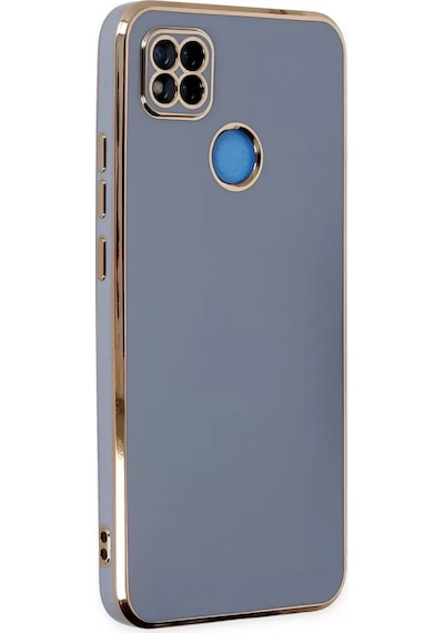 Newface Xiaomi Redmi 9c Kılıf Volet Silikon - Mavi