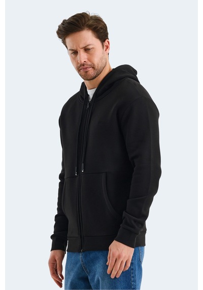 Slazenger Vonda 2 Li Set Erkek Sweatshırt Siyah - Petrol