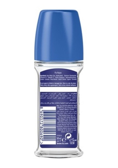 50 Ml Okyanus Kokulu Kadın Roll-on, Ferahlatıcı Ve Rahatlatıcı
