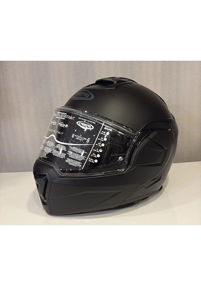 Kask Caberg Trip Mat Siyah Nfc + Pinlock Parlak Siyah