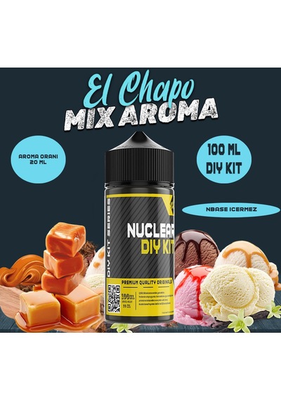Nuclear 100 Ml Dıy Kit Elchapo Gıda Aroma 20 Ml Aroma İçerir