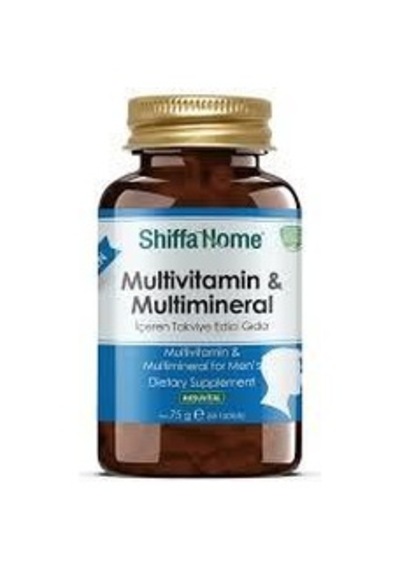 Shiffa Home Multivitamin Erkek 1260 Mg 60 Tablet
