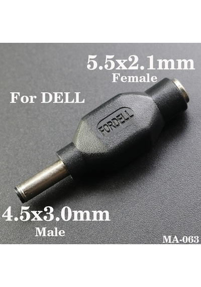 5.5 Mm 2.5 Mm Dell Notebook Adaptör İğneli Uç Çevirici