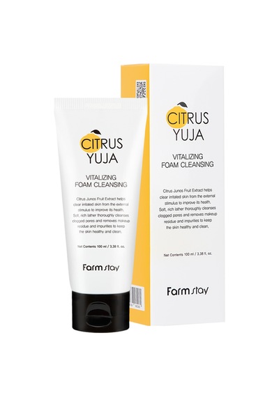 Farmstay Cıtrus Yuja Vıtalızıng Foam Cleansıng 100ml