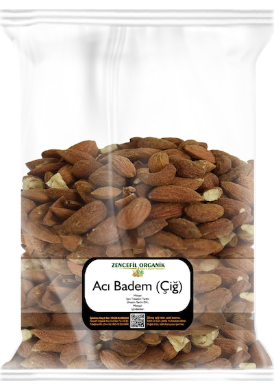 Zencefil Organik Acı Badem 250 G