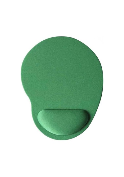 Bilek Destekli Mouse Pad Kumaş Yüzey Kaymaz Alt Taban Kullanıcı Dostu Şık Ve Rahat Tasarım Fare Altlığı Yeşi
