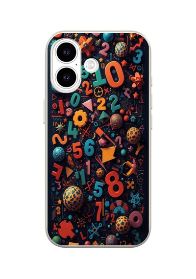 Arvencase Apple iPhone Uyumlu 17 Uyumlu Hd Kalite Orta Sertlikte Baskılı Desenli Silikon Renk26 Renk26
