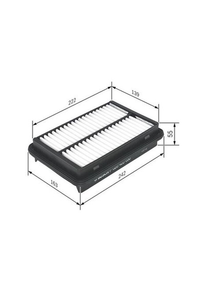 Bosch F026400090 Hava Filtresi