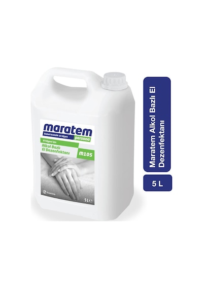 Eczacıbaşı Maratem M105 Alkol Bazlı El Dezenfektanı 5 Litre