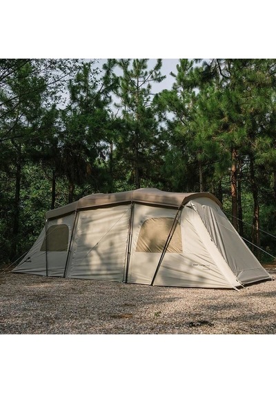 Naturehike Glamping Cloud Vessel 4 Kişilik Hızlı Kurulum Tünel Çadır Haki