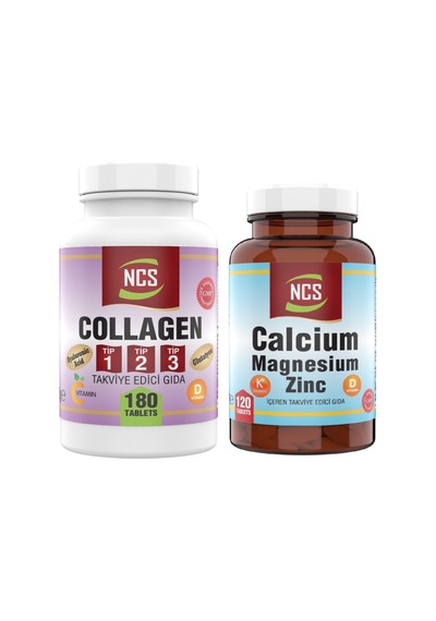 Ncs Collagen Tip 1-2-3 Kolajen 1000 Mg Glutatyon 180 Tablet Kalsi