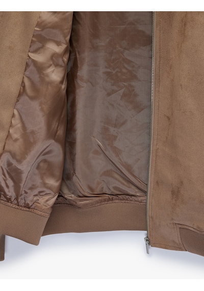 Koton Regular Fit Uzun Kollu Cepli Kolej Yaka Fermuarlı Suni Süet Bomber Ceket Bej 6sam20001hk Ekru Koton Regular Fit Uzun Kollu Cepli Kolej Yaka Fermuarlı Suni Süet Bomber Ceket Bej 6sam20001hk Ekru