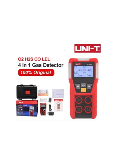 Unit Ut-334e+ Taşınabilir 4'ü 1 Arada Gaz Dedektörü