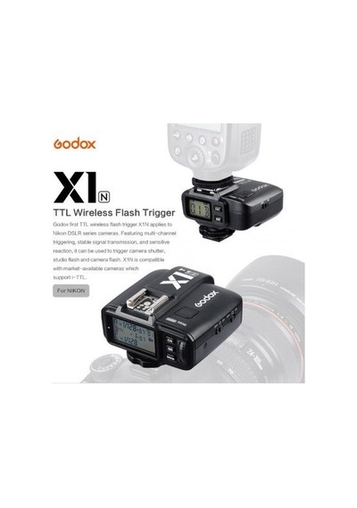 Godox X1Nikon Ttl Wireless Flash Trigger 1/8000S Radyo Kanallı T