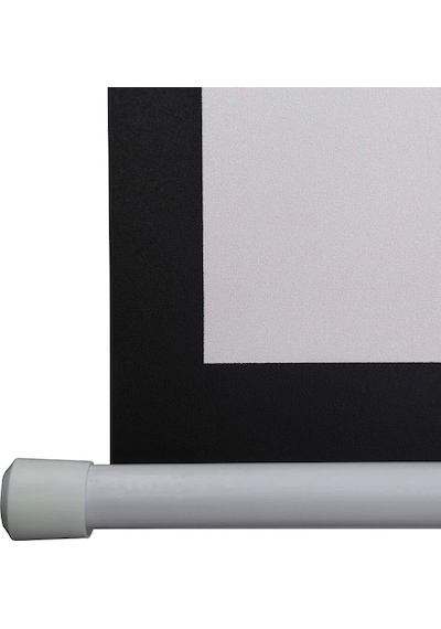 Xbright 240x200cm Motorlu Uzaktan Kumandalı Projeksiyon Perdesi Arkası Siyah Fonlu Be-240
