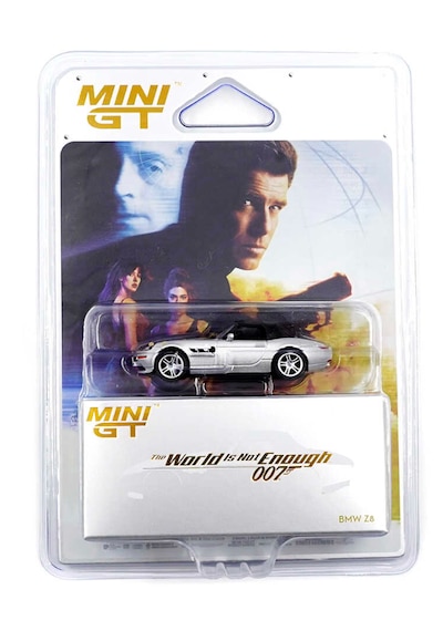 Mini Gt 1/64 Bmw Z8 "the World Is Not Enough" - Blister Paket Mgt00906-007e Gri