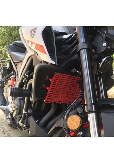 YAMAHA MT25 Radyatör Koruma Alüminyum 2014-2022 KIRMIZI