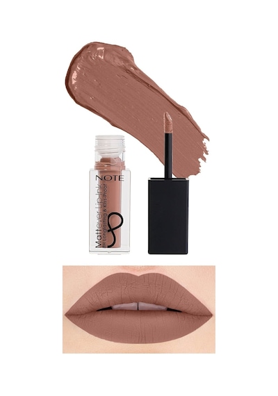 Mattever Lip-Ink Mat ve Kalıcı Likit Ruj 05 Toffee Brock - Nude