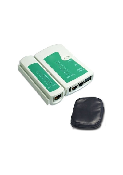 Cat5/6 RJ45 - RJ11 ADSL İnternet Kablo Test Cihazı Network Tester
