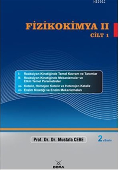 Fizikokimya Iı (Cilt 1)
