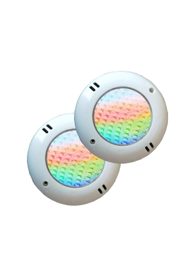 Tenda 8 Watt Smd Led Rgb 4 Kablolu Mini Sıva Üstü Havuz Lambası 2 Adet 63768302