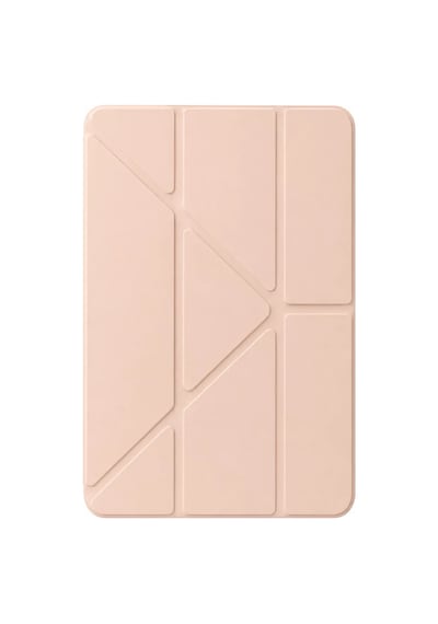 Mey İthalat Apple iPad 2025 10.9 10.nesil A16 Mera Kalemlikli Tablet Kılıfı - Pembe