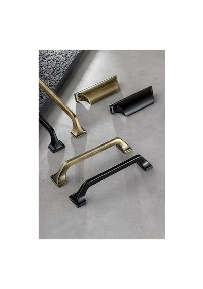 System Mobilya Kulbu Antik Renk 64mm Tas Kulp Sy4523 0064 Abm Çok Renkli