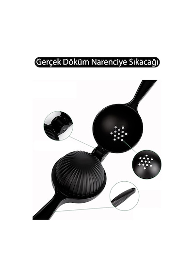 Büyük Boy Gerçek Döküm Narenciye Sıkacağı Pratik Kullanımlı Limon Portakal Ve Greyfurt Sıkma Aparatı Dayanıklı Mutfak Tipi Metal Pres Çok Renkli