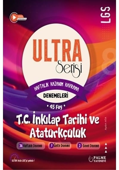 Palme 8.sınıf Ultra Serisi İnkılap Tarihi Ve Atatürkçülük Denemeleri