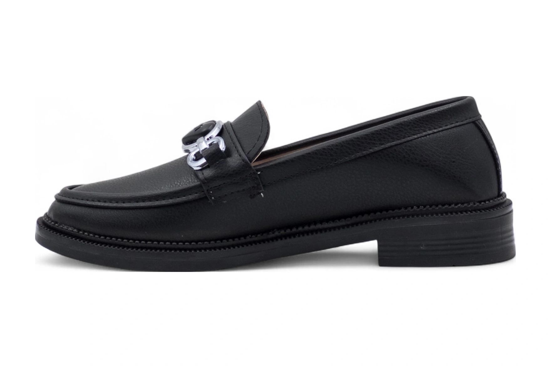Su&naz Toka Detaylı Kadın Loafer Siyah