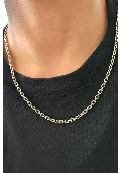 Gümüş Erkek Zincir Kolye 65 Cm (456254254)