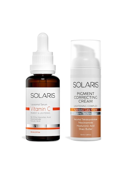 Solaris Vitamin C Serum 30 ML + Aydınlatıcı Leke Kremi