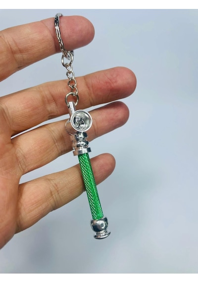 Metal Mini Anahtarlık Pipo //7cm