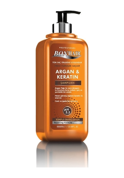Bonhair Argan + Keratin Şampuan 1 L