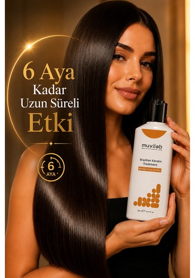Brezilya Fönü Keratin Saç Bakımı Kalıcı Saç Düzleştirici 6 Aya Kadar Etkili Isı Koruyucu Krem