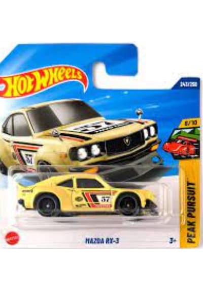 Hot Wheels Tekli Arabalar Mazda Rx-3 Jbb47 Peak Pursuit Renkli