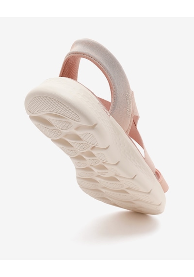 Skechers Go Walk Flex Sandal Kadın Pembe Sandalet 141489 Ros Pembe