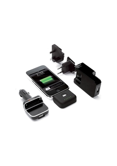 Griffin Powerduo Reserve Apple Uyumlu iPhone 4s/4 Powerbank Harici Şarj Cihazı Ev+araç
