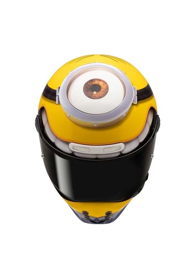 Hjc V10 Kask Stuart Minions MC3 Kapalı Motosiklet Kaskı